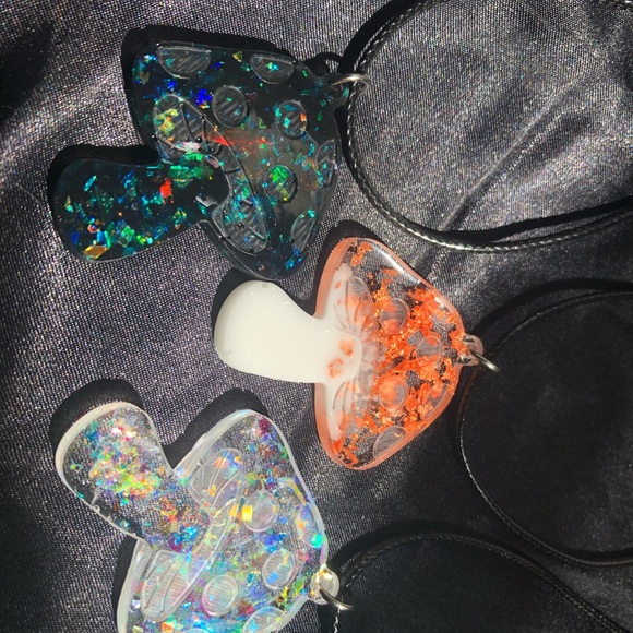 Custom Color Choice Mushroom Necklaces - Picture 5 of 12